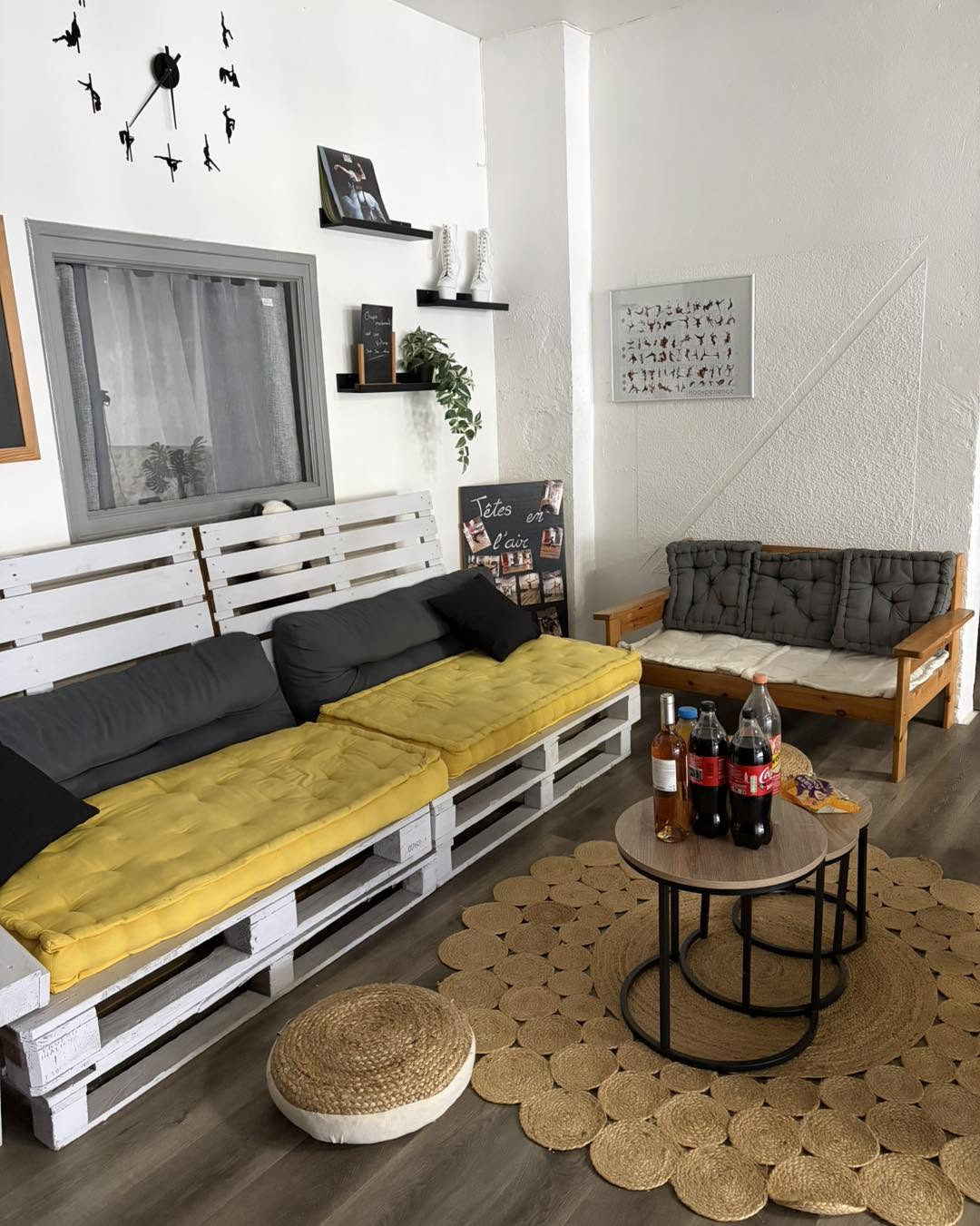 Salon détente du studio